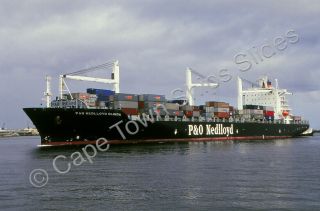 Colour Slide The Container Ship P & O Nedlloyd Olinda