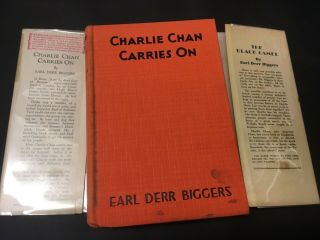 Charlie Chan Carries On Vintage Book Earl Derr Biggers