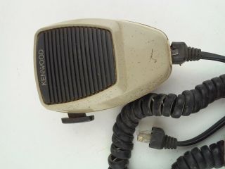 Vintage Kenwood Dynamic Microphone Impedance 600 With Cord