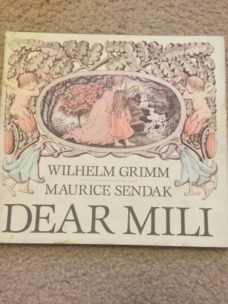 Wilhelm Grimm Dear Mili Illustrated By Maurice Sendak C.  1988 Hc/dj 1st Ed