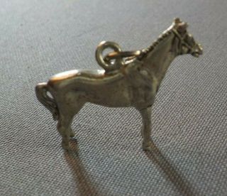 Vintage Sterling Silver Charm - Full Figure Horse - Beau - Sku 3540