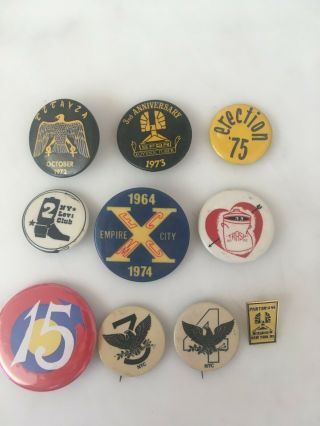Gay Clubs Events Pins