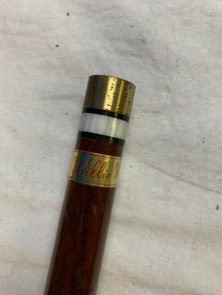 Vintage AJAY Willie Mosconi 21 Oz Wood Sectional Pool Cue 3