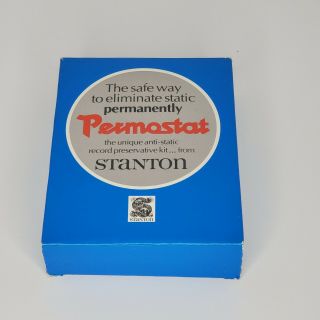 Stanton Permostat Vintage Record Anti - Static Solution
