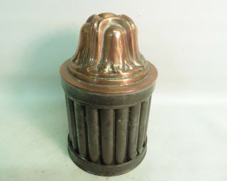 19th Century Victorian Copper And Tin Ice Cream Mould,  Benham & Froud Style