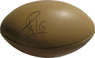 Leather Rugby Ball Autographed By The Victorious Springboks Captain Siya Kolisi