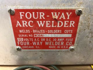 Vintage Welder - Four - Way Arc Welder