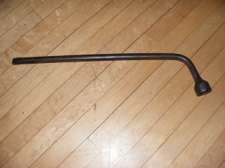 Vintage 3/4 " Car Truck Jack Handle Lug Wrench Tire Iron Gm Ford