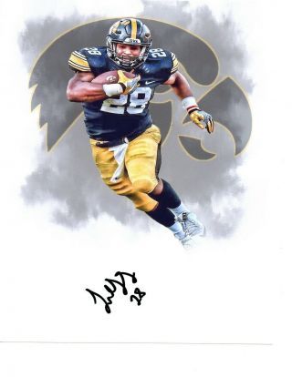 Toren Young Signed Autographed 8x10 Photo Iowa Hawkeyes Football Hawks