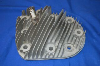 Antique Motorcycle 1938 & 1939 Indian Chief Front Cast Aluminum Cylinder Head