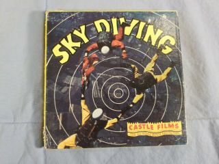 Vintage Castle Films 3039 Sky Diving 8mm Complete Edition