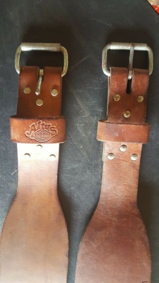 Atlus,  Bonus Leather Weightlifting Powerlifting Belt Vintage