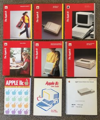 Vintage Apple Iic Books And Manuals