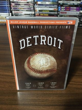 Vintage World Series Films: Detroit Tigers (dvd,  2007)