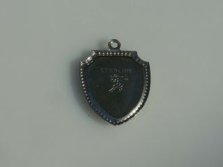 Vintage Elco Shield Sterling Silver Charm My Old Kentucky Home Bardstown KY 2