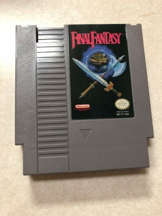 Final Fantasy Vintage Nintendo Game 1985
