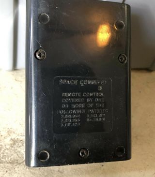 vintage SPACE COMMAND Zenith TV Remote Control 3