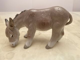 Vintage Lladro Porcelain Donkey Horse Figurine 7111 Large