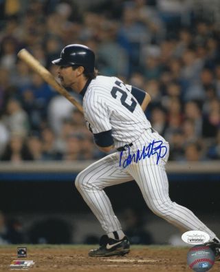 Autographed Don Mattingly York Yankees 8x10 Signed Photo - Jsa