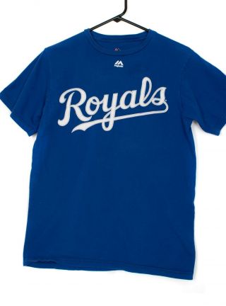 Majestic Kansas City Kc Royals Lorenzo Cain 6 T Shirt Mlb Fast