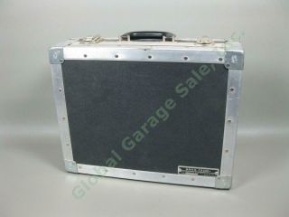 Vtg Anvil Case 18 " X 14 " X 6 " Hard Padded Aluminum Heavy Duty Flight Roadcase Nr