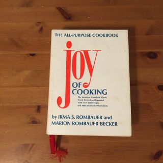 The Joy Of Cooking Rombauer Becker Vintage 1975 Edition Cookbook