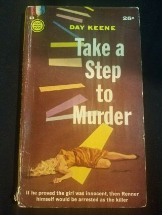 Take A Step To Murder By Day Keene,  Gold Medal Paperback