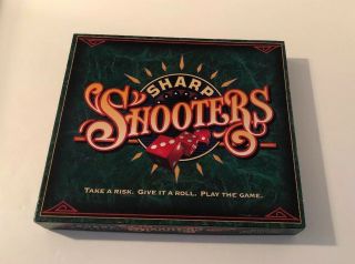 Vintage " Sharp Shooters " Game By Milton Bradley - 1994 Edition - 100 Complete