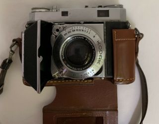 Vintage Kodak Retina Iia 35mm Rangefinder Camera W/ Case Cond.