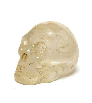 Pre - Columbian Mayan Rock Crystal / Quartz Skull