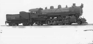 7dd171 Rp 1914/1980s Union Pacific Railroad Loco 745 Lima Historic Photo