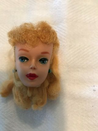 Vintage Mattel 1960 ' s Blonde Ponytail Barbie Doll 4 to 6? 2