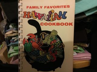 Cookbook Vintage Hawaiian Family
