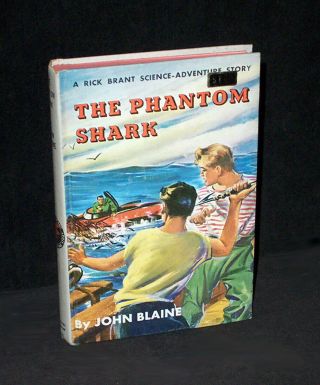 Rick Brant 6 - The Phantom Shark By John Blaine - 1962 G&d Picture Cover