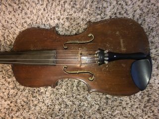 1800s Antique German HOPF Violin 4/4 Great Sound With Bow & Case 3