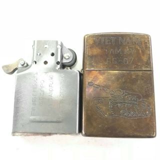 Vietnam War Zippo Lighter Tam Ky 66 67 Vintage 3