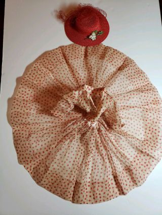 Vintage Madam Alexander Cissy Tagged Dress and Hat 2