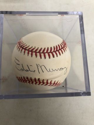 Vintage Eddie Murray Auto Signed Baseball Baltimore Orioles