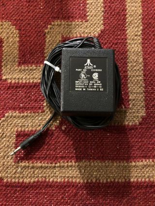 Vintage Official Atari 2600 Power Supply Cord C016353 Ac Adaptor Cable