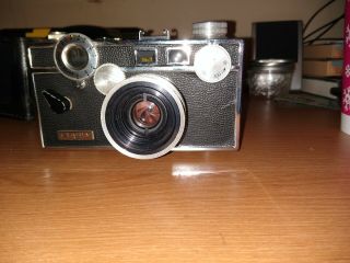 1956,  Vintage Argus 50mm F/3.  5 Coated Cintar Camera,  Made In Usa