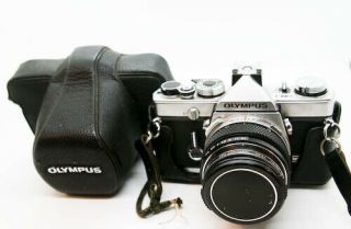 Vintage Olympus Om - 1 Camera & Lens 5