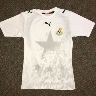 Puma Ghana Authentic Home Soccer Jersey Football Shirt 2006/07 Mens Small