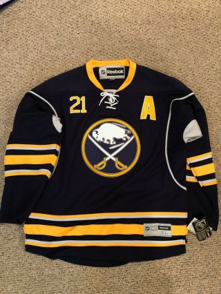 Signed And Authentic Drew Stafford Buffalo Sabres Jersey Size Xl Nwt
