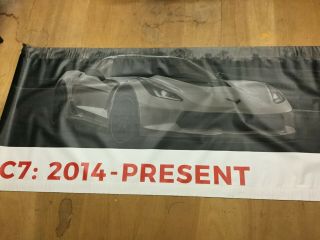 Rare C7 Banner From The National Corvette Museum