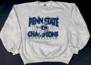 Vntg Russell Penn State Sweater 1994 Big Ten Size X - Large Grateful Dead Supreme 2