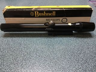 Vintage Bushnell Riflescope 4x Custom.  22