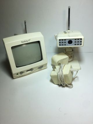 Vintage 1995 Safety First Child View Baby Monitor With Television,  Great