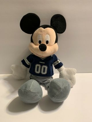 Nfl Dallas Cowboys Mickey Mouse Plush Doll Cute