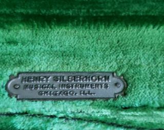 Antique Henry Silberhorn Chemnitzer Concertina Squeeze Box Accordion 3