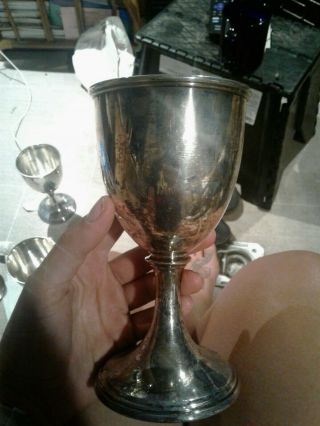 Antique S Kirk And Sons Sterling Goblet / Cup